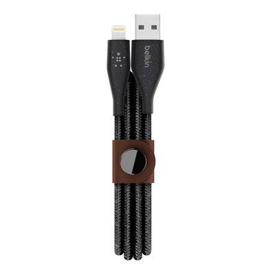 Belkin Кабель для iPod, iPhone, iPad Belkin DURATEK PLUS 8-pin lightning 1.2м черный 