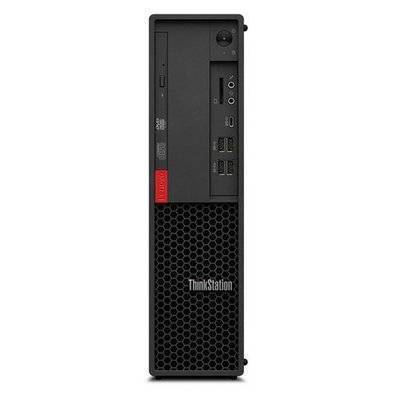 Lenovo Рабочая станция LENOVO ThinkStation P330, Intel Core i7 9700, DDR4 16Гб, 256Гб(SSD), Intel UHD Graphics 630, DVD-RW, CR, Windows 10 Professional, черный [30d10020ru] 30D10020RU