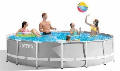 Intex Intex Prism Frame 366х99 см (серо-голубой) 26716 
