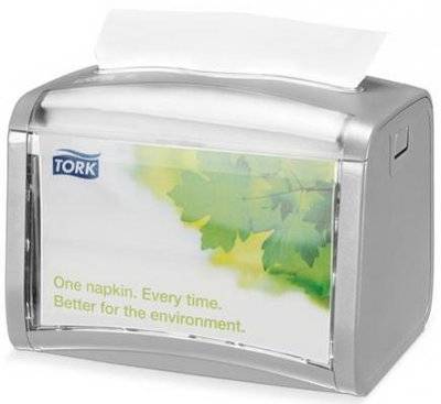 Tork Диспенсер для салфеток TORK (Система N4) , настольный, серый, 272613 Xpressnap 