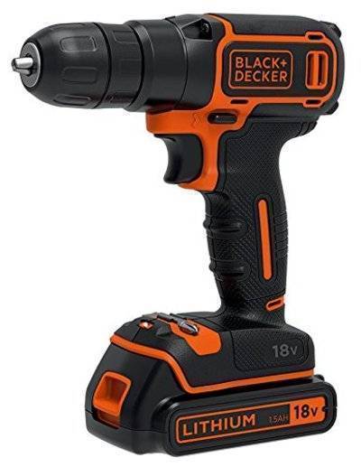 Black & Decker Дрель-шуруповерт Black & decker Bdcdc18k-qw 