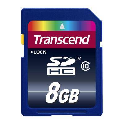 Transcend Карты памяти Transcend TS8GSDHC10 8Gb class 10 TS8GSDHC10