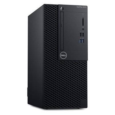 Dell Компьютер DELL Optiplex 3070, Intel Core i5 9500, DDR4 8Гб, 256Гб(SSD), Intel UHD Graphics 630, DVD-RW, Linux Ubuntu, черный [3070-1892] 3070-1892