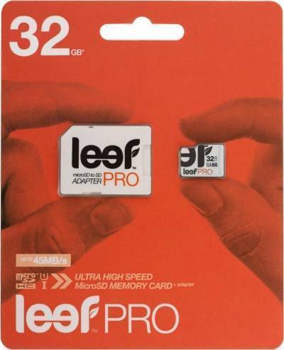 Leef Карты памяти Leef PRO microSDHC Class 10 UHS-I U1 32GB + SD adapter LFMSDPRO-03210R