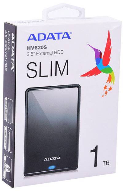 Adata Adata 1Tb AHV620S-1TU31-CBK (черный) AHV620S-1TU31-CBK