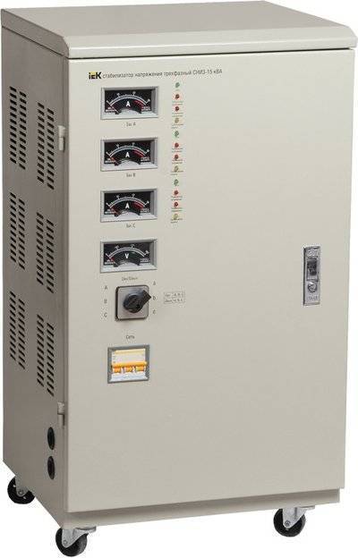 Iek IVS10-3-15000 Стабилизатор напряжения СНИ3-15 кВА трехфазный IEK IVS10-3-15000