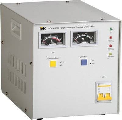 Iek IVS10-1-03000 Стабилизатор напряжения СНИ1-3 кВА однофазный IEK IVS10-1-03000