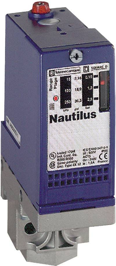 Schneider electric XMLA300D2S12 ДАТЧИК ДАВЛЕНИЯ 300БАР 1 ПОРОГ Schneider Electric XMLA300D2S12
