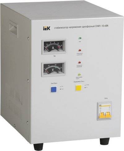 Iek IVS10-1-10000 Стабилизатор напряжения СНИ1-10 кВА однофазный IEK IVS10-1-10000