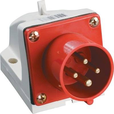 Iek PSR52-032-4 Вилка 524 стац.3Р+РЕ 32А 380В IP44 Упаковка (10 шт.) IEK PSR52-032-4