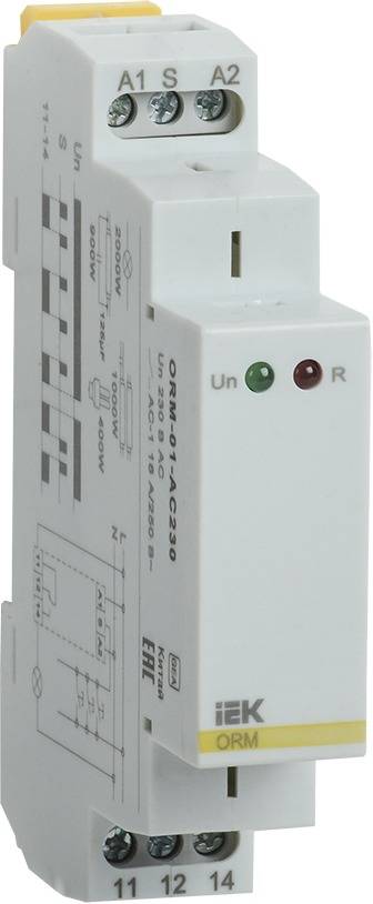 Iek ORM-01-AC230 Импульсное реле ORM. 1 конт. 230 В AC IEK ORM-01-AC230