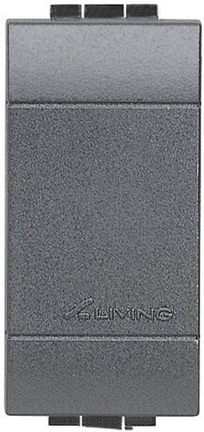 Bticino L4950 LivingLight Заглушка 1-мод., антрацит Bticino L4950