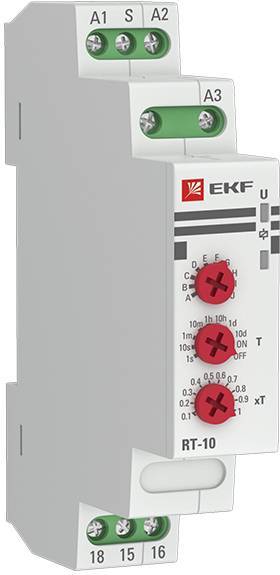 Ekf rt-10 Реле времени (10 устанавл. функц.) PROxima EKF rt-10