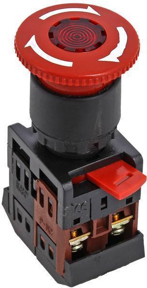 Ekf pbn-ae Кнопка AE-22 поворотная блокировка NO+NC Грибок PROxima EKF pbn-ae