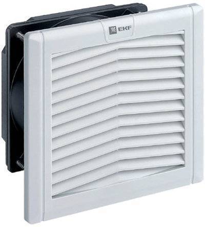 Ekf FAN52F Вентилятор с фильтром 52 м³/ч 124x124 мм IP54 PROxima EKF FAN52F