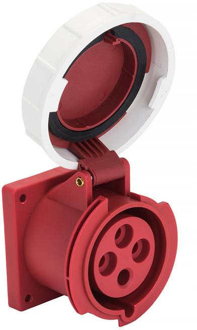Ekf ps-3242-32-380 Розетка стационарная внутренняя 3242 3Р+РЕ 32А 380В IP67 PROxima EKF PROxima 3242 ps-3242-32-380