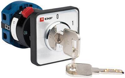 Ekf pk-1-112-10 Переключатель кулачковый ПК-1-112 10А 2P «0-1» с ключом PROxima EKF ПК-1-112 PROxima pk-1-112-10
