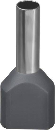 NAVIGATOR 61042 Наконечник 61 042 NET-E2-4.0-12-B50 НШВИ2, на 2 провода (50шт/упак) Navigator 61042
