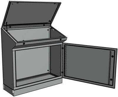 Ekf mb-96-80-40 Пульт управления напольный TP8 IP55 (960х800х400) EKF mb-96-80-40
