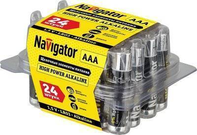 NAVIGATOR 94787 NBT-NE-LR03-BOX24 элем.питания Упаковка (24 шт.) Navigator 94 787 94787