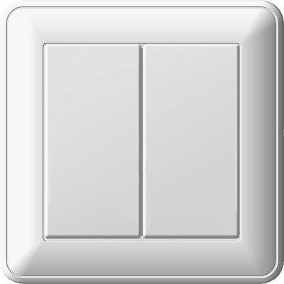 Schneider electric W59 VS516-252-18 Выключатель двухклавишный (16 А, в сборе, скрытая установка, белый) Schneider Electric VS516-252-18
