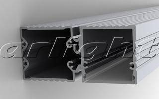 Arlight 021947 Профиль с экраном ALU-BASE-PW35S-2000 ANOD+FROST AG Arlight 021947