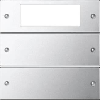 Gira 2142609 S-55 ClassiX Хром Комплект клавиш, 2 шт. Plus Gira 2142609