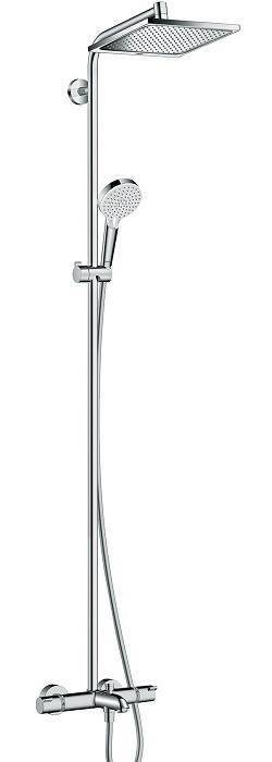 Hansgrohe Crometta E 240 1jet Showerpipe 27298000 Душевая система для ванны (1/2", термостат, 20 л/мин) Hansgrohe 27298000