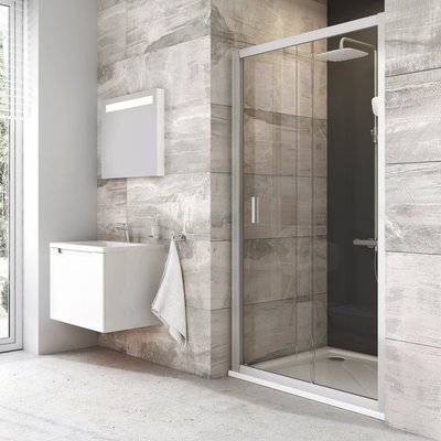 Ravak Blix BLDP2-110 0PVD0C00Z1 Дверь раздвижная (блестящий/transparent, 190х110 см) Ravak Blix BLDP2-110 см 0PVD0C00Z1
