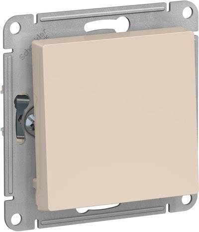 Schneider electric AtlasDesign ATN000215 Выключатель однокнопочный (10 А, под рамку, скрытая установка, бежевый) Schneider Electric ATN000215
