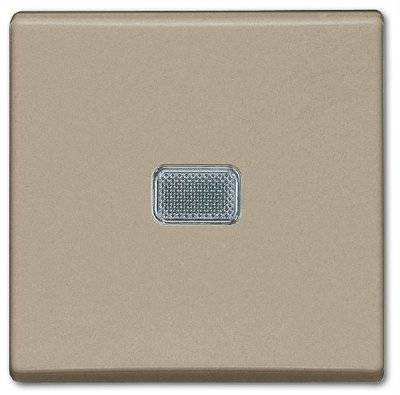 Abb Basic55 2CKA001012A2165 Выключатель одноклавишный (10 А, подсветка, под рамку, скрытая установка, шампань) ABB 2CKA001012A2165