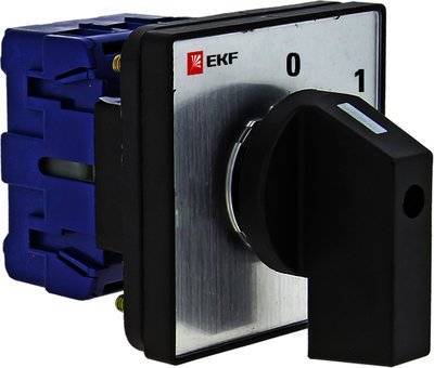 Ekf pk-1-11-10 Переключатель кулачковый ПК-1-11 10А 1P "0-1" PROxima EKF pk-1-11-10