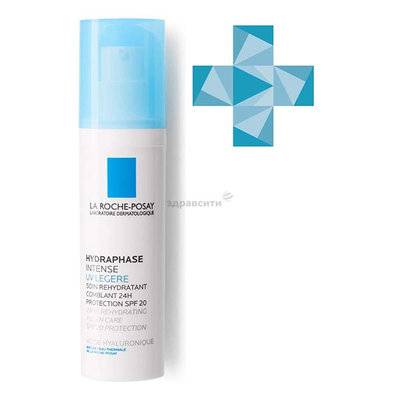 LA ROCHE-POSAY Флюид La Roche-Posay (Ля рош-позе) увлажняющий Hydraphase UV Intense Legere SPF20 50 мл 572354