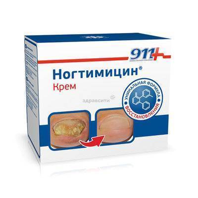 ТВИНС Тэк 911 Ногтимицин крем 30 мл ТВИНС Тэк 573092