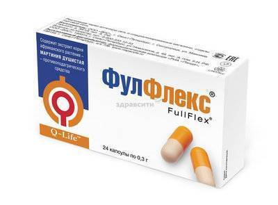 ГНЦ ПМ ФАРМА ЗАО/ ВИС ООО Фулфлекс капсулы 0,39 г 24 шт. ГНЦ ПМ ФАРМА ЗАО/ ВИС ООО 573634