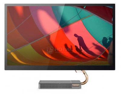 Lenovo Моноблок Lenovo IdeaCentre A540-27 (27.00 IPS (LED)/ Core i3 9100T 3100MHz/ 4096Mb/ HDD 1000Gb/ Intel UHD Graphics 630 64Mb) MS Windows 10 Home (64-bit) [F0EK000RRK] F0EK000RRK