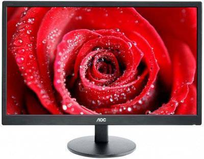 AOC Монитор 23,6" AOC M2470SWDA2, FHD, MVA, DVI, VGA, Черный M2470SWDA2 M2470SWDA2