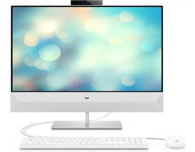 HP Моноблок HP Pavilion 27-xa0111ur (27.00 IPS (LED)/ Core i7 9700T 2000MHz/ 12288Mb/ SSD / NVIDIA GeForce® GTX 1050 3072Mb) MS Windows 10 Home (64-bit) [7JU40EA] 7JU40EA