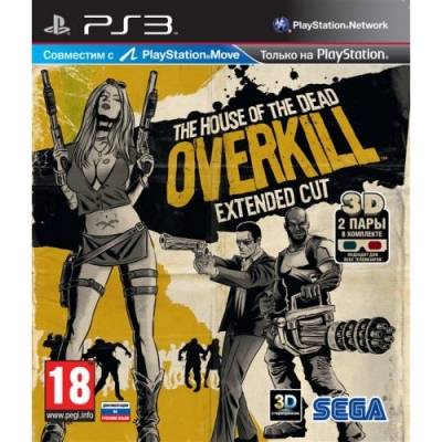SEGA The House of the Dead: Overkill - Extended Cut Игра для PS3 SEGA 