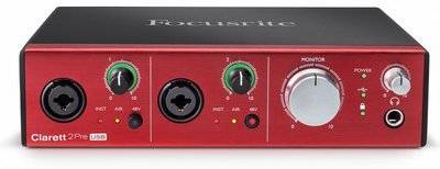 Focusrite Интерфейс FOCUSRITE Clarett 2Pre USB 