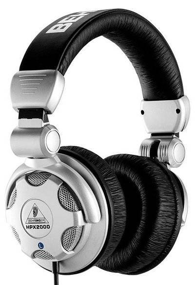 Behringer Проводные наушники BEHRINGER HPX2000, silver/black 