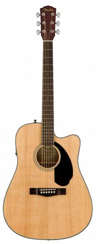 Fender Электроакустическая гитара Fender CD-60SCE Natural 