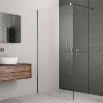 Radaway Душевая перегородка Radaway Modo New II Walk-in 135 профиль Хром стекло прозрачное 389135-01-01