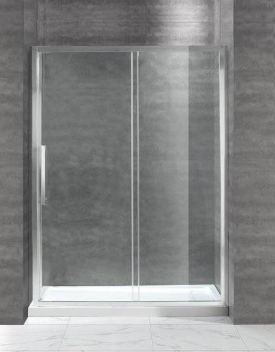 Cezares Душевая дверь в нишу Cezares Lux Soft W-BF-1 140 профиль Хром стекло прозрачное LUX-SOFT-BF-1-140-C-Cr-IV