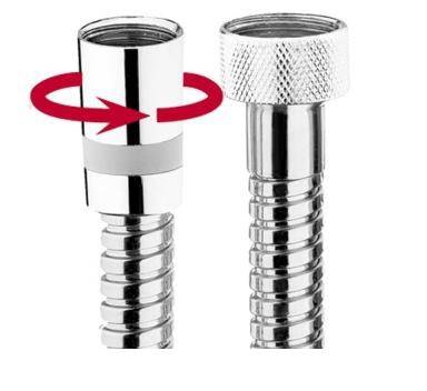 Bossini Шланг Bossini Doppia A00048D.030.1 Хром A00048D.030.1