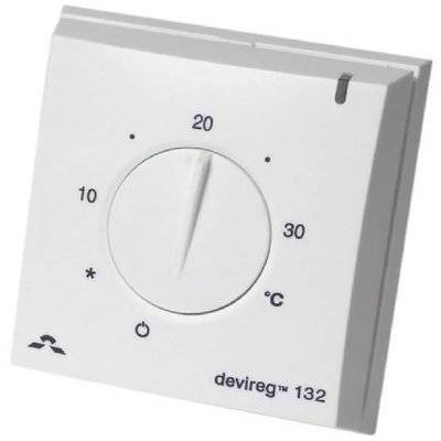 DEVI Терморегулятор Devi DEVIreg 132 140F1011 Белый 140F1011