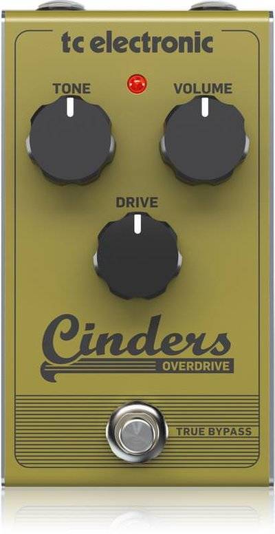 TC Electronic Напольная педаль эффекта овердрайв TC ELECTRONIC CINDERS OVERDRIVE 