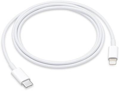 Apple Apple USB-C to Lightning Cable 1м (белый) Кабель USB - Lightning MX0K2ZM (1 метр) MX0K2ZM/A