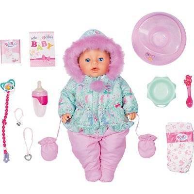 Zapf Creation Интерактивная кукла Zapf Creation Baby Born Зимняя, 43 см 