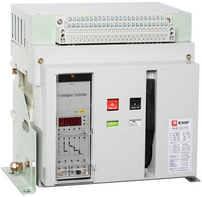 Ekf mccb45-3200-2000 Выключатель автоматический ВА-45 3200/2000А 3P 80кА стационарный PROxima EKF PROxima ВА-45 mccb45-3200-2000